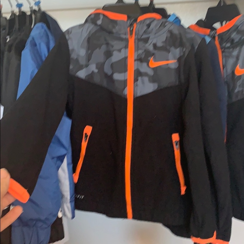 Nike Therma fleece with hood. So soft and cozy.